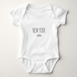 Body Conception de typographie minimaliste New York USA