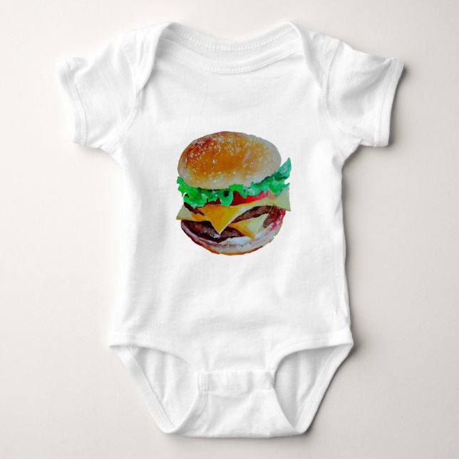 Body conception d'hamburger, peinture originale (Devant)