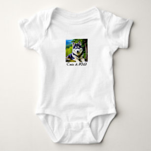 Body Conception graphique Bébé Jumpsuit Wolf