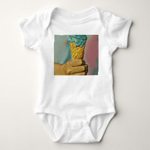 Body cône vintage de crème glacée