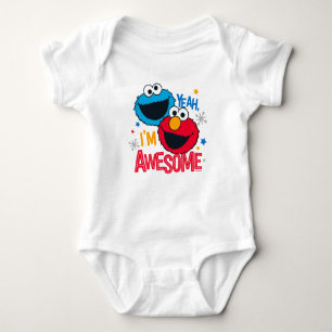Body Cookie Monster & Elmo Ouais, je suis formidable