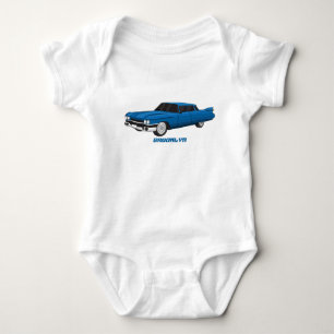Body Cool bleu 1959 voiture classique