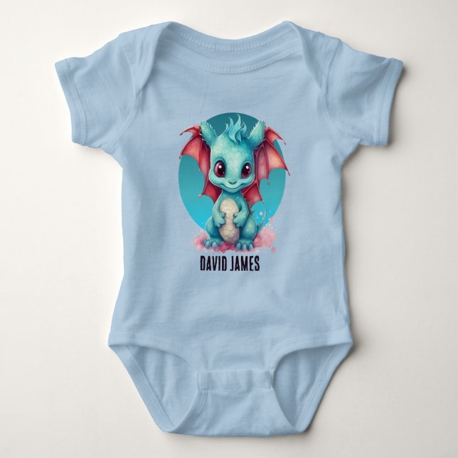 Body cool dragon ajouter nom unisex (Devant)