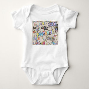 Body Cool Fun Doodle Lettres Vintage