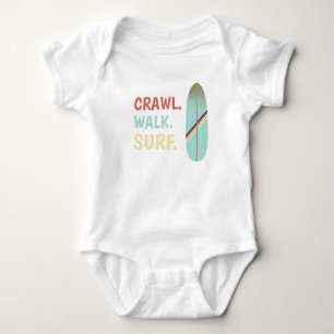 Body Cool Retro Vintage Blue Surboard Surf