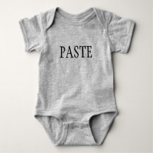 Copie/pâte Onsies pour des bébés