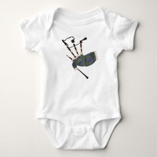 Body cornemuses écossaises en plaid