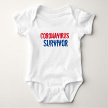 Coronavirus Survivor Baby One Piece