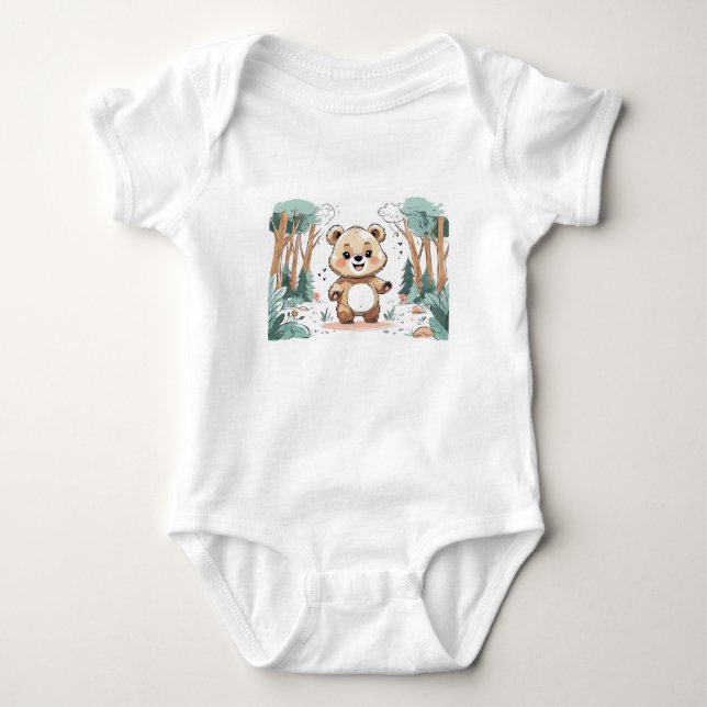 Body corps de bébé ours  (Devant)