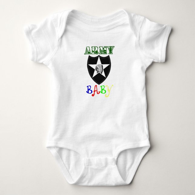 Body Correction d'identification de bébé d'armée 2ème (Devant)