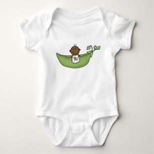 Body Cosse de pois de bébé d'Afro-américain
