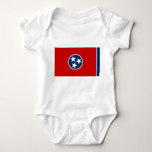Body Costume bébé patriotique avec drapeau Tennessee