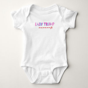 Body Costume bébé Trump, costume bébé Filles MAGA