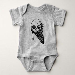 Body Costume de bébé à la crème glacée Evil