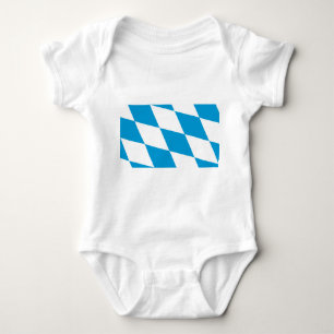 Body Costume de bébé avec drapeau de Bavière