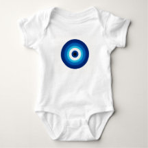 Costume de bébé avec yeux mal - Symbole de l'amour