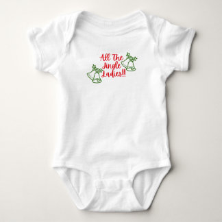 Body Costume de bébé de Noël - Cloches de dames Jingle