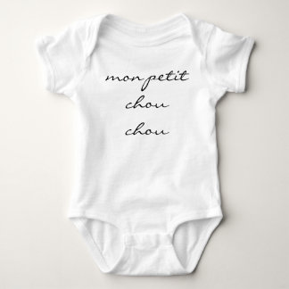 Body Costume de bébé neutre "mon petit chou chou"
