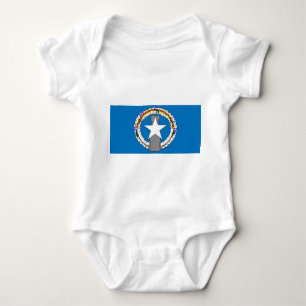 Body Costume de bébé patriotique avec drapeau Mariana s