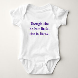 Body Costume de corps de petite fille "Bien qu'elle ne