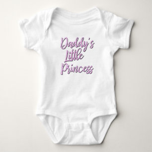 Body Costume de la petite princesse de papa pour bébé