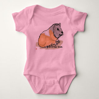 Body Costume d'été de bébé avec le cobaye