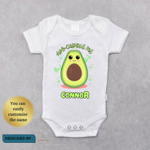 Costume et chemise pour bébé Avocado pour enfants