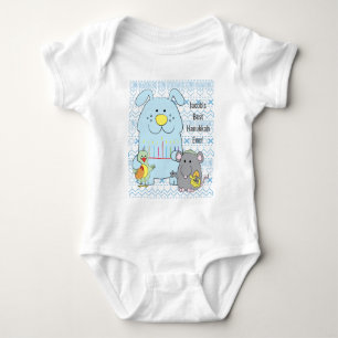 Body Costume Hanoukka Baby Jersey Corps/Chat+Souris+Ois