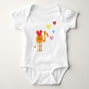 Body Costume mignon de bébé avec le chameau
