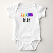 Costume pour bébé arc-en-ciel