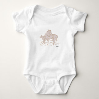 Body Costume pour bébé : Cheval & Vache