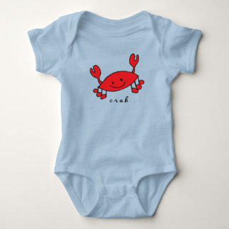 Body Costume pour bébé crabe et une pièce (avec base)