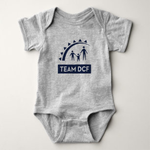 Body Costume pour bébé DCF - Police bleue