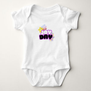 Body Costumes pour bébé Unisex Jour de la joie Colorful