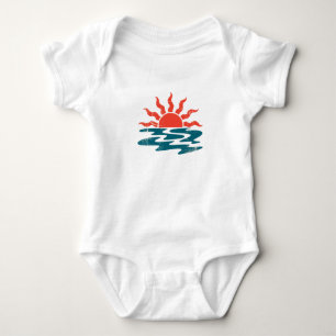 Body Coucher de soleil tropical de plage tendance moder