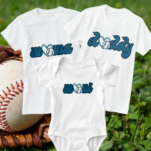 Body Couleurs modifiables Mini Love Baseball Matching M