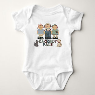 Body Country Raggedy Ann et Andy Pals Bodysuit pour béb