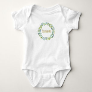 Body Couronne de eucalyptus pour nouveau-né mignon