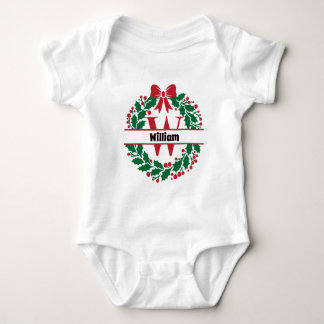 Body Couronne de Noël Famille Correspondance Nom lettre