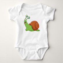 Coussin mignon pour bébé escargot