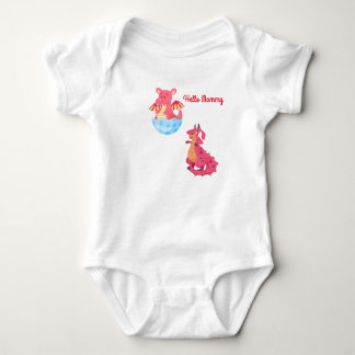 Body Coussin pour bébé Bonjour maman