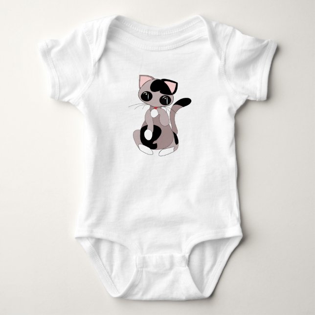 Body Coussin pour bébé chat mignonne (Devant)
