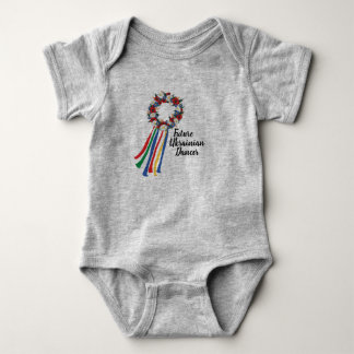 Body Coussin pour bébé - Futur danseur ukrainien