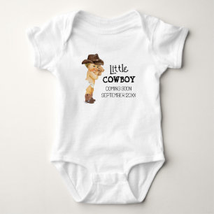Body Cowboy Bientôt Faire-part de grossesse