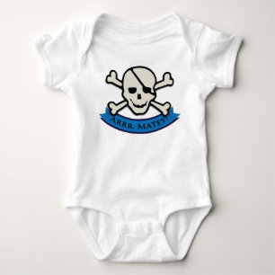 Body Crâne - Costume blanc pour bébé Jersey