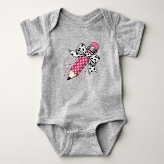 Body Crayon rose mignon vêtement bébé