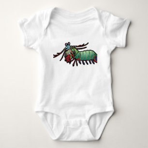 Body Crevette de mante de paon
