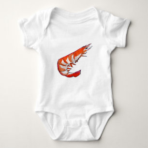 Body crevettes crevettes fruits de mer art kitsch