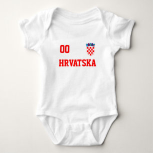 Body Croatie Nom et numéro personnalisés Jersey