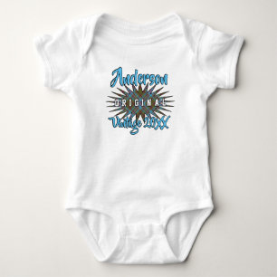 Body Cru Birthyear d'éclat de tartan d'Anderson de clan